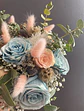 Pack Preservado. Ramo de novia + Ramo de soltera - Boutonniere. - Miniatura 2