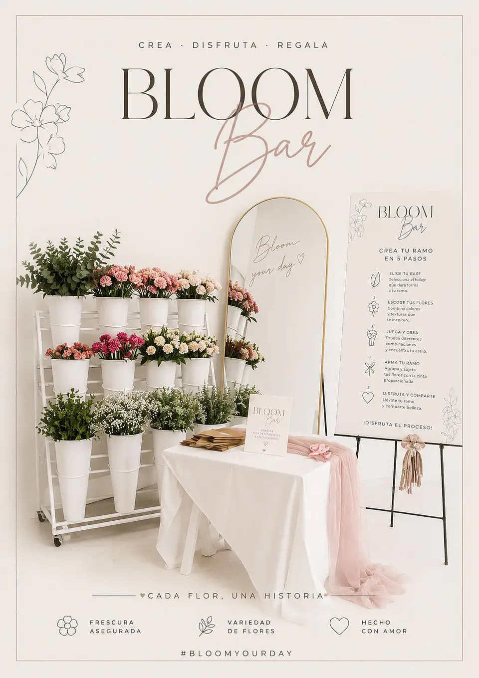 Flower Bar Mane Atelier | Experiencia floral para eventos y empresas 1