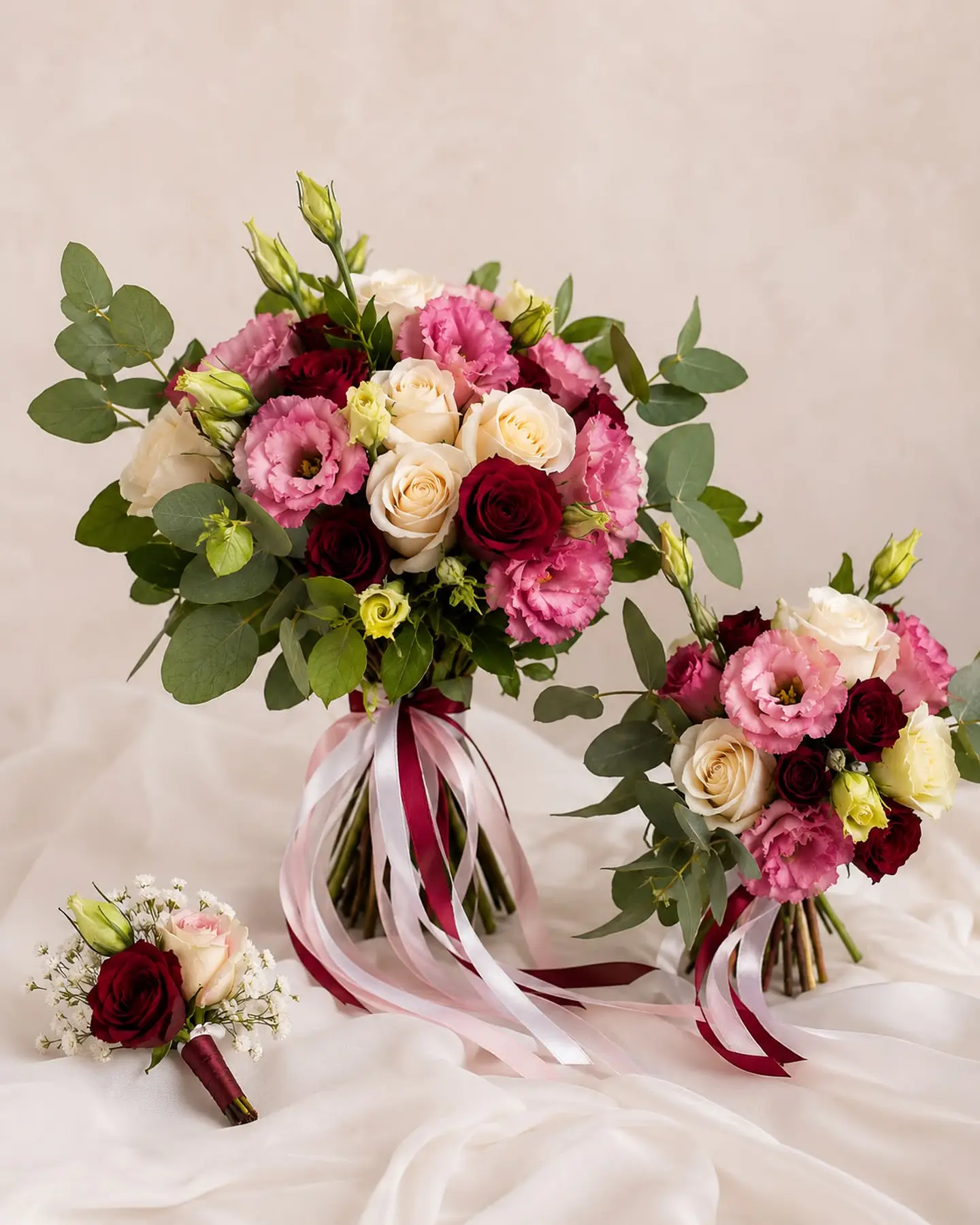 Pack Floral Personalizado. Ramo novia + Ramo soltera + Boutonniere.  4