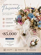 Pack Preservado. Ramo de novia + Ramo de soltera - Boutonniere. - Miniatura 1