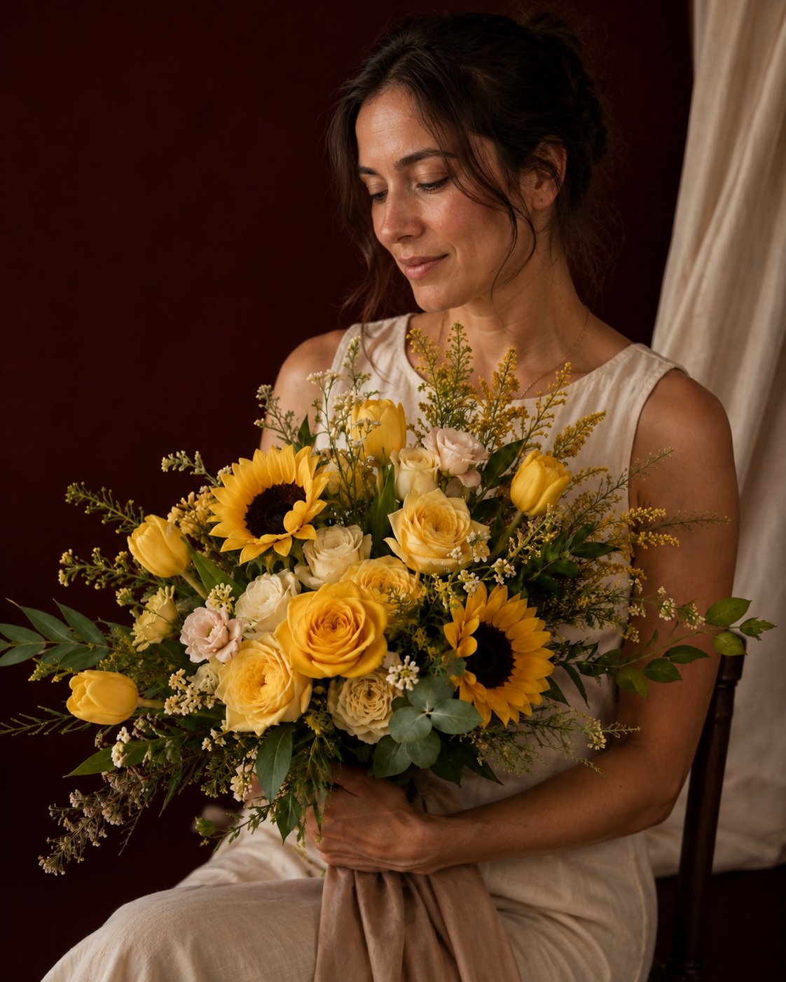 Flores amarillas:  el significado de regalar luz, alegría y nuevos comienzos. 🌻