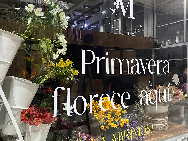 Mane Atelier Floral abrió sus puertas: flores, ramos del día y despacho a todo Santiago.