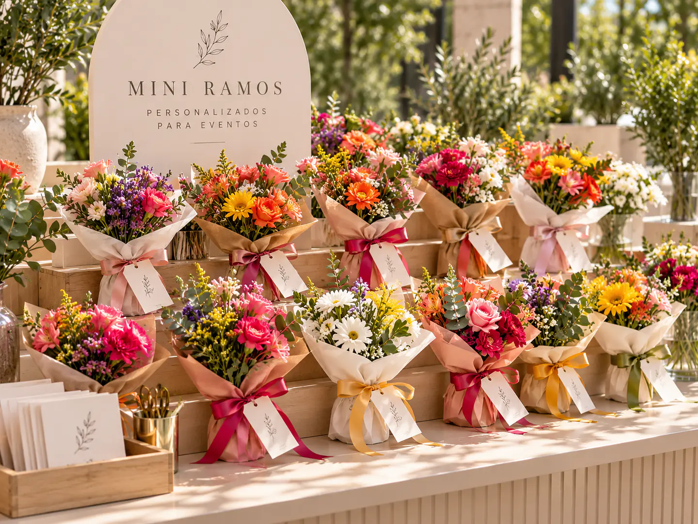 Mini Ramos Personalizados para Eventos 1