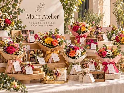 Regalos Florales para Invitados
