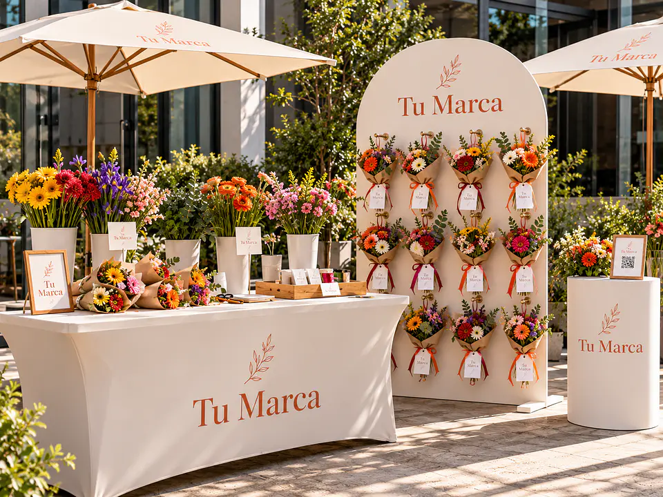 Flower Bar Personalizado para Marca 1