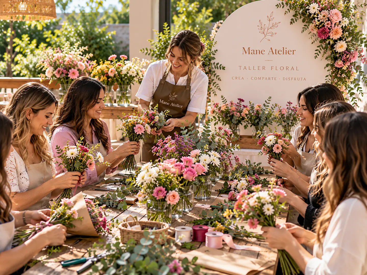 Taller Floral para Eventos Privados 1