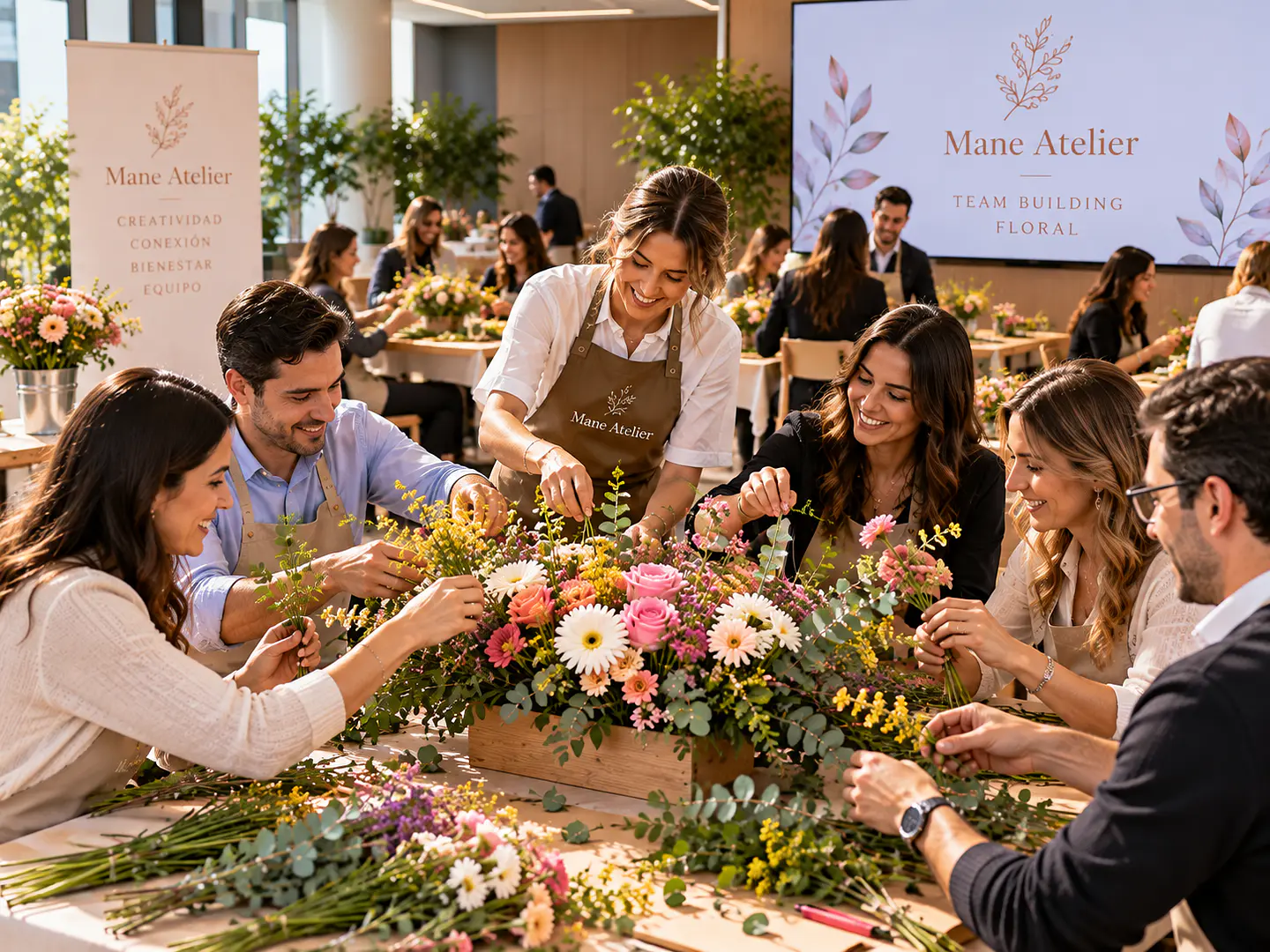 Experiencia Floral para Team Building 1