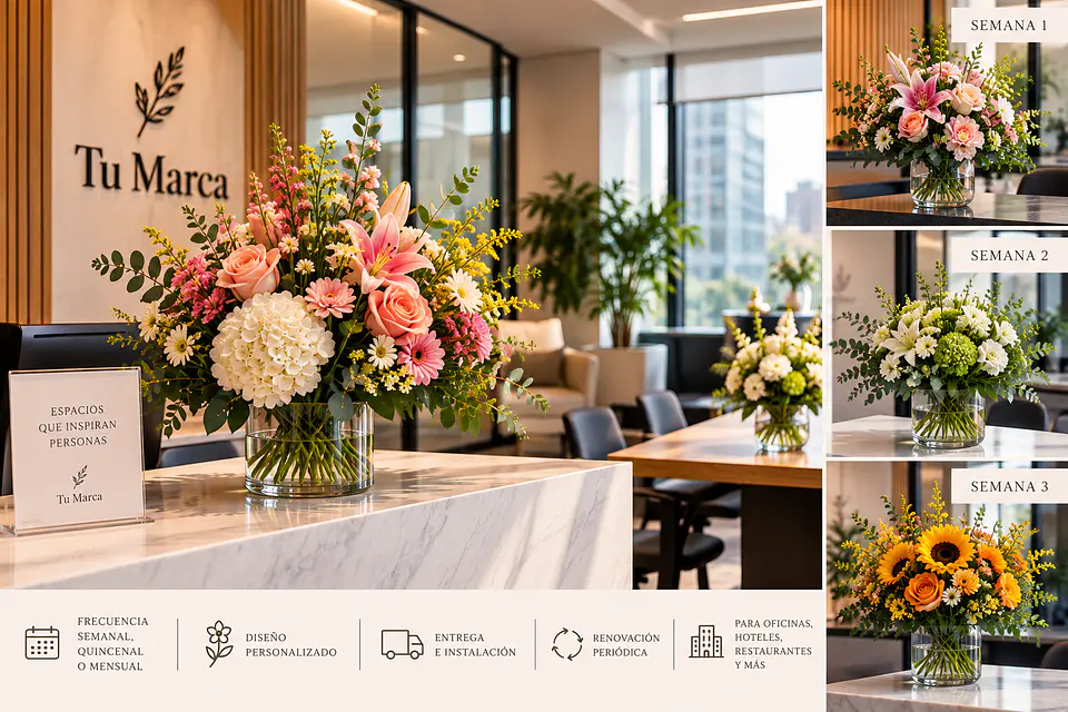 Suscripción Floral para Empresas 1
