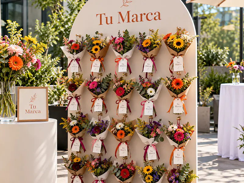 Flower Bar para eventos: cuando las flores se convierten en una experiencia