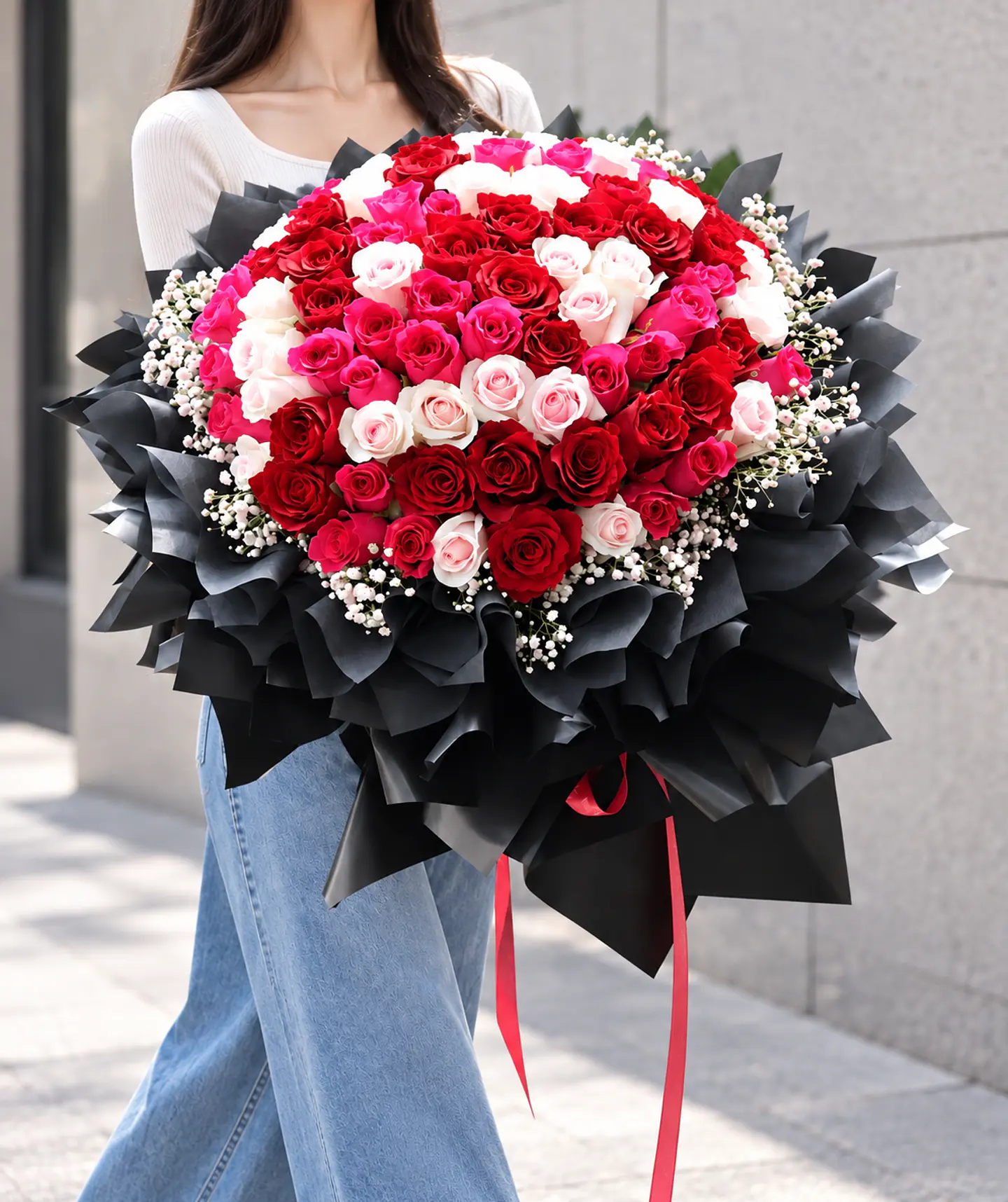 Ramo Grand Deluxe XXL de Rosas 1