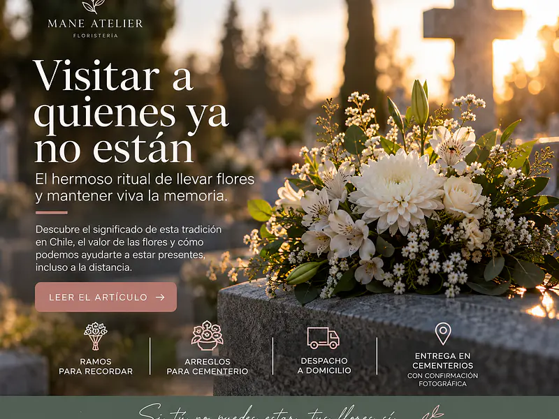 Visitar a quienes ya no están: el hermoso ritual de llevar flores y mantener viva la memoria