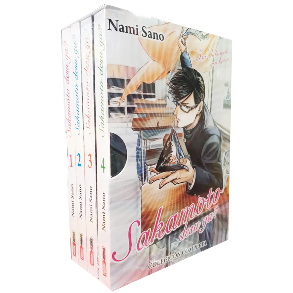 Sakamoto Desu Ga? 1-4 Comic complete set Nami Sano Japanese Manga