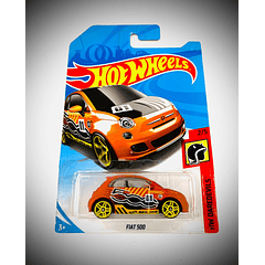 HOT WHEELS - FIAT 500 (ORANGE)