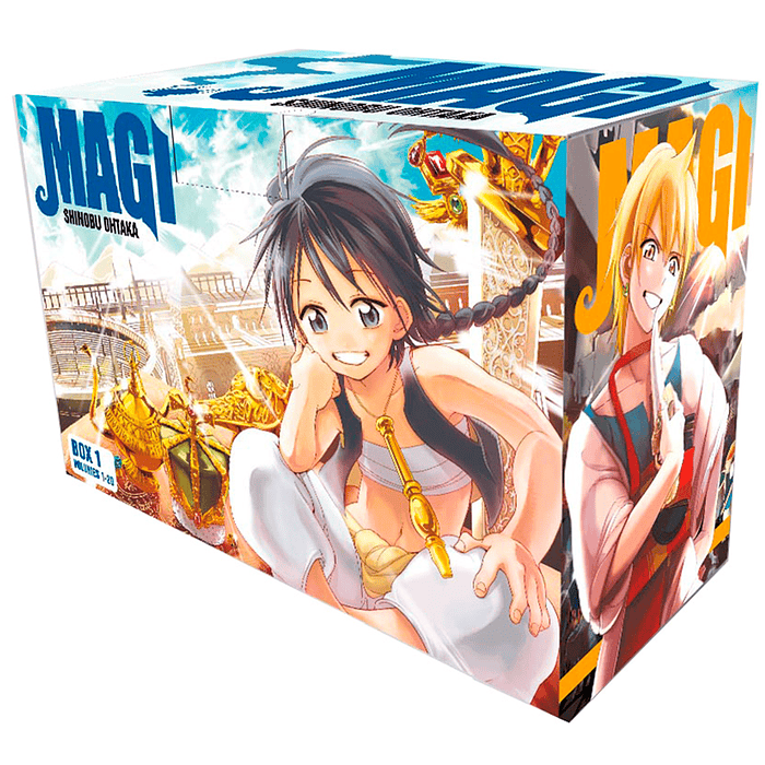 MAGI: THE LABYRINTH OF MAGIC (BOXSET) 01
