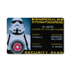 STAR WARS - IMPERIAL STORMTROOPERS - JH-4205 LEADER OD 5TH BATTALION