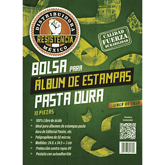 BOLSA ALBUM ESTAMPAS - PASTA DURA (10 PZAS)