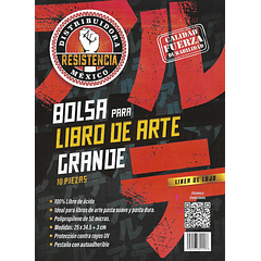 BOLSA MANGA - LIBRO DE ARTE GRANDE (10 PZAS)