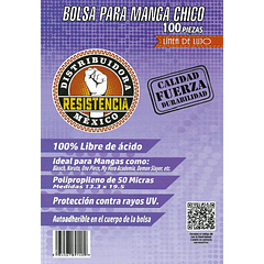 BOLSA MANGA - CHICO LUJO (100 PZAS)