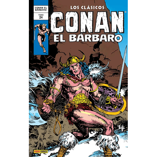 CONAN EL BARBARO - LOS CLASICOS DE MARVEL 24 (HC)