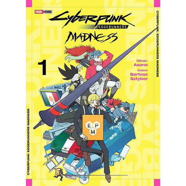 CYBERPUNK EDGERUNNERS - MADNESS 01 2