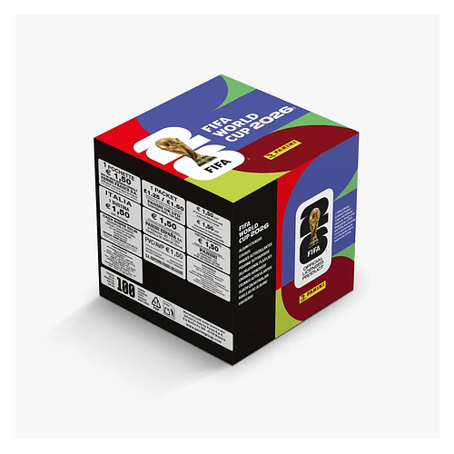 CAJA CON 100 SOBRES WORLD CUP 2026 (PREVENTA)