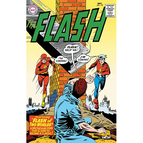 FLASH OF TWO WORLDS (DC FACSIMILE)
