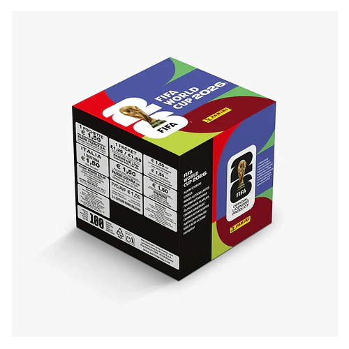 CAJA CON 100 SOBRES WORLD CUP 2026