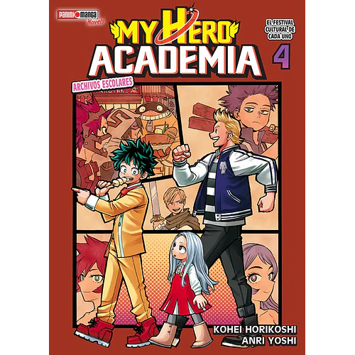 MY HERO ACADEMIA SCHOOLS BRIEFS NOVELA 04