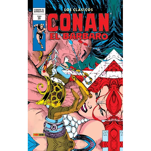 CONAN EL BARBARO - LOS CLASICOS DE MARVEL 25 (HC)