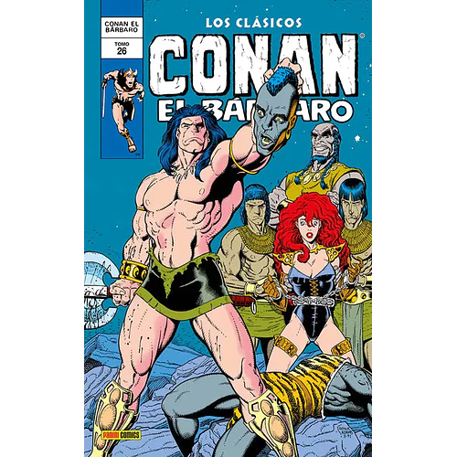 CONAN EL BARBARO - LOS CLASICOS DE MARVEL 26 (HC)