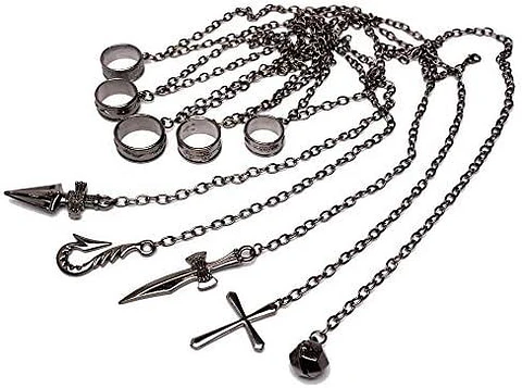 Kurapika anillos cadena