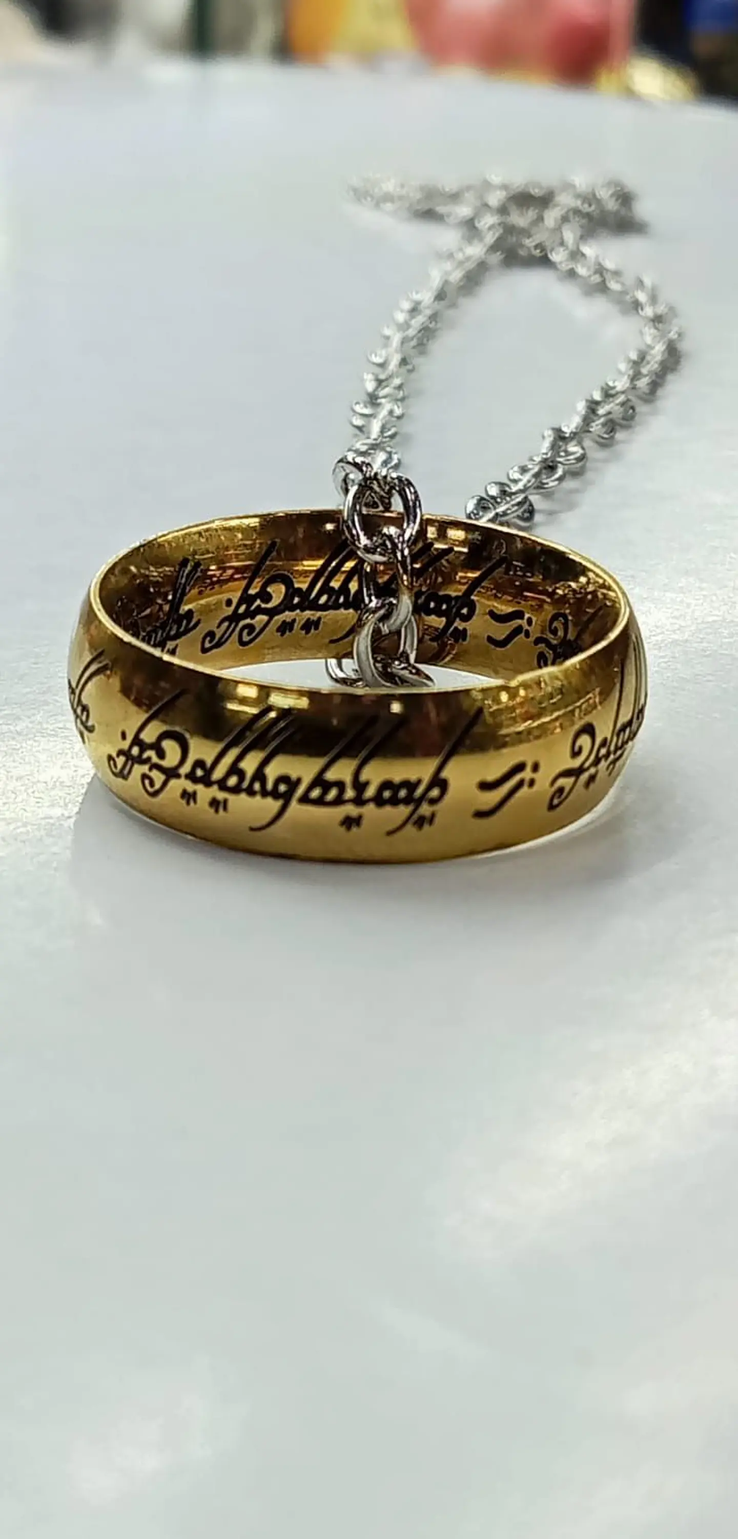 Anillo Unico -lord of the rings - el señor de los anillos 2