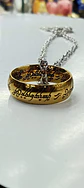 Anillo Unico -lord of the rings - el señor de los anillos - thumbnail 2