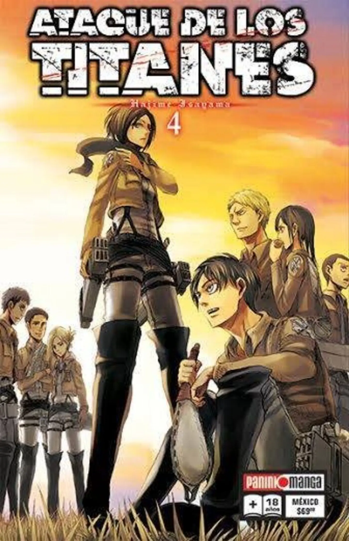 Shingeki no kyojin - attack on titan Volumen 4 1
