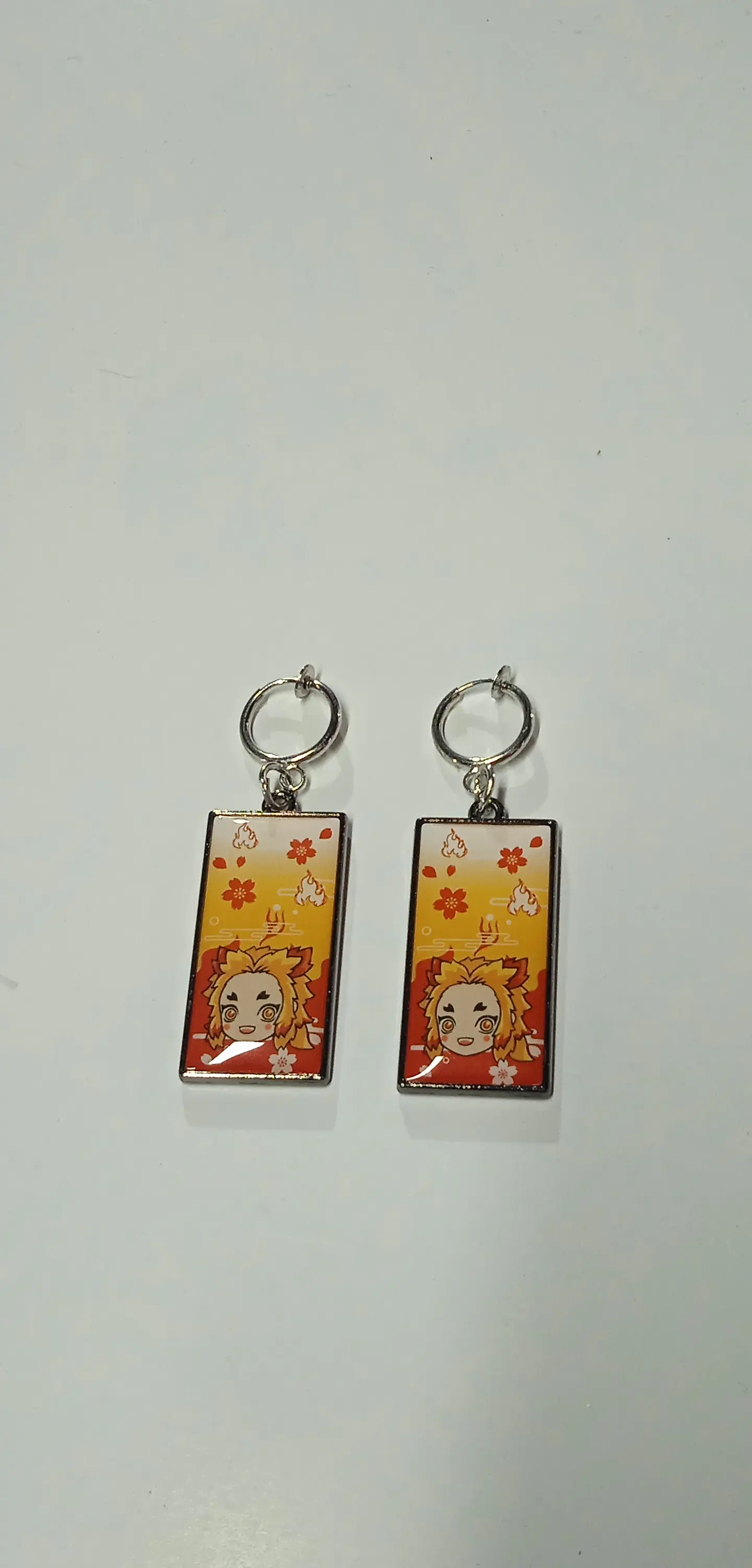 Rengoku - aretes carita - kimetsu no yaiba - Demon Slayer 1