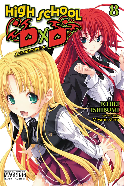 High school dxd volumen 8