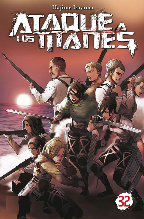 Shingeki no kyojin vol 32