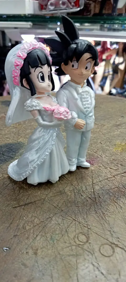 Goku y Milk peq - Dragon ball