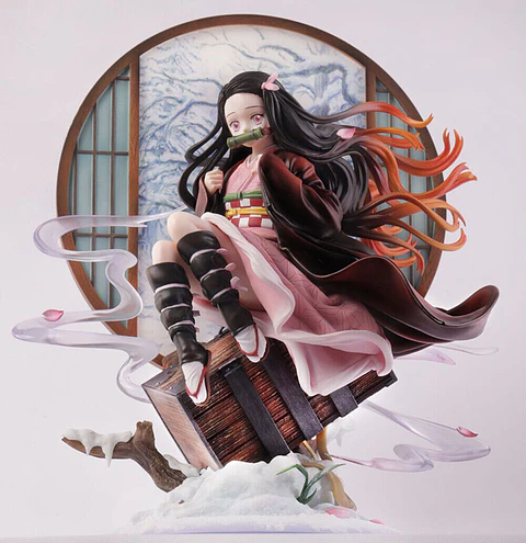 Nesuko Ventana japonesa Up mini - kimetsu no yaiba - demon slayer