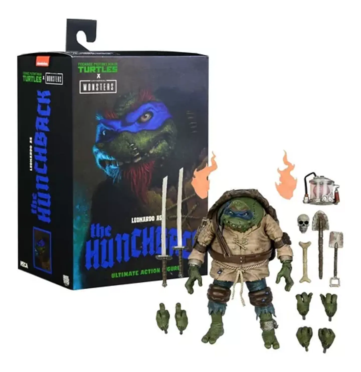 Leonardo - Tortugas ninja - universal monsters 1