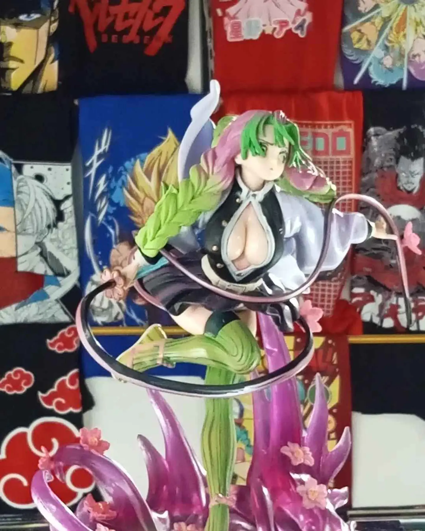 Mitsuri kanroji base hexagonal, katana goma - Kimetsu no yaiba - Demon Slayer 2