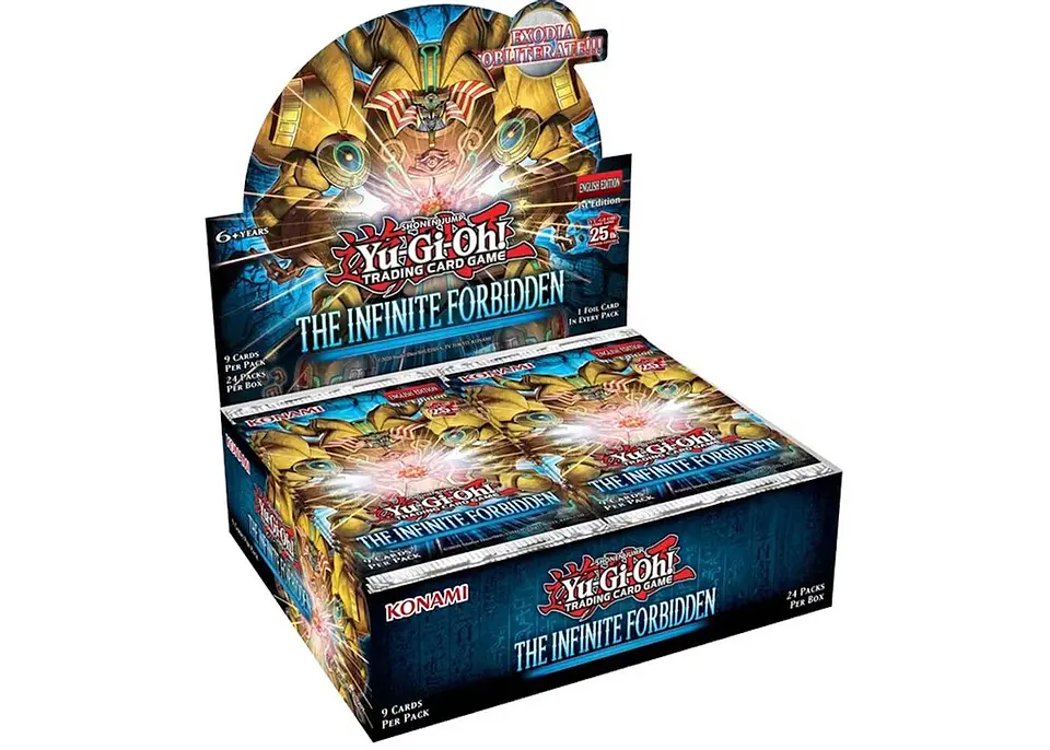 Yugioh The Infinite Forbidden 1st Edition Booster Box (preventa) 1