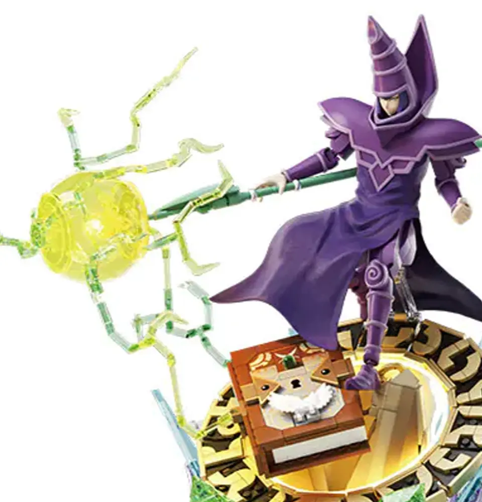 Mago Oscuro - Bloques de armado con luces led - Yu gi Oh 9