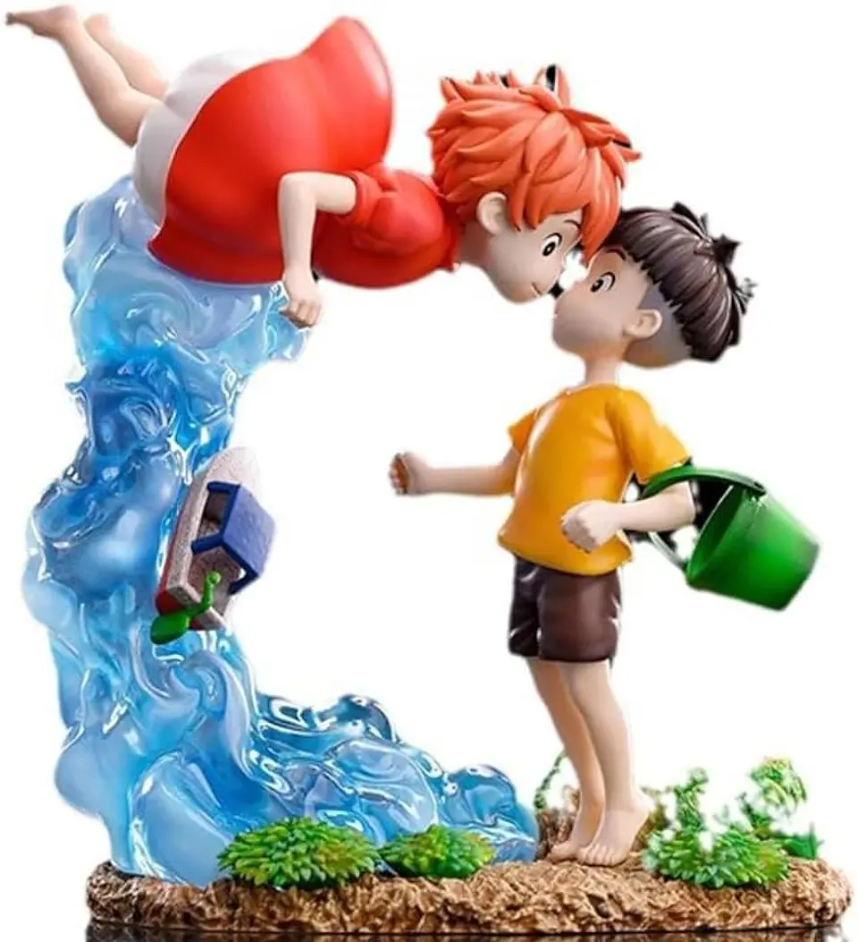 ponyo y Sousuke - Ponyo en el acantilado - GHibli 1