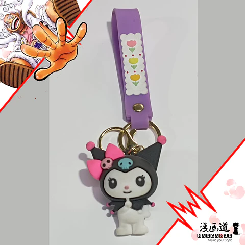 Kuromi 01 - Sanrio - LLavero