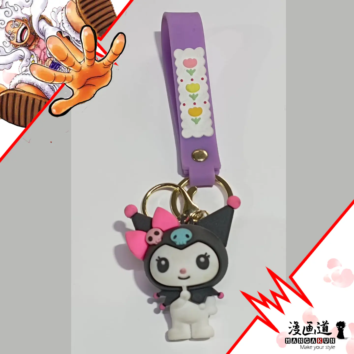 Kuromi 01 - Sanrio - LLavero 1