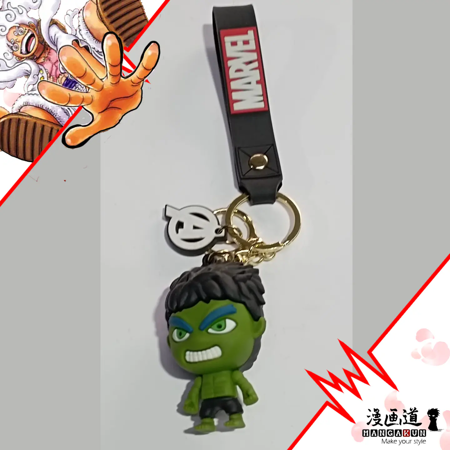 Hulk 02 - The incredible hulk - llavero 1