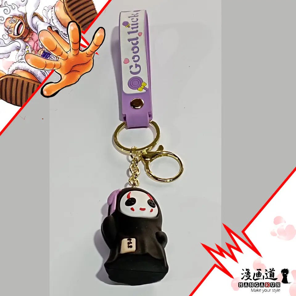 Sin cara 01 - el viaje de chihiro - llavero - Ghibli 1