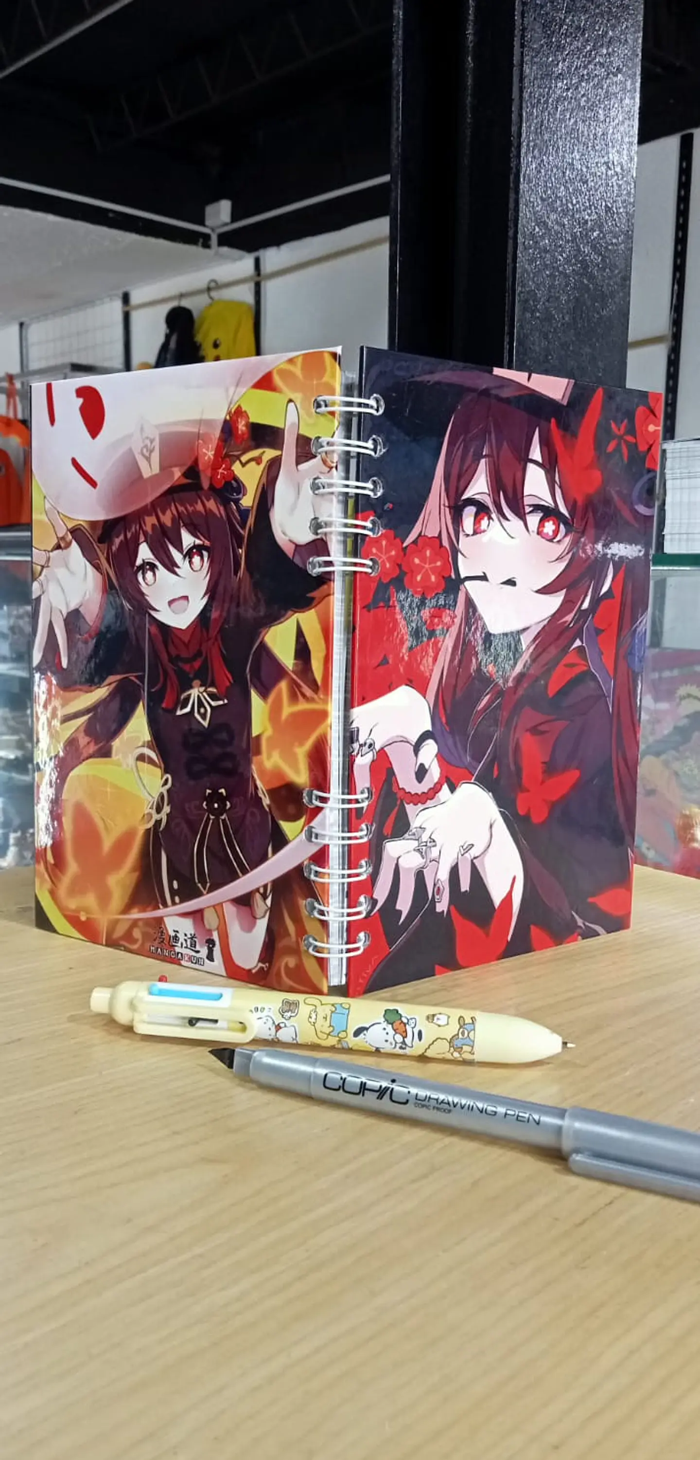 Hu tao - Genshin impact - Cuaderno 1