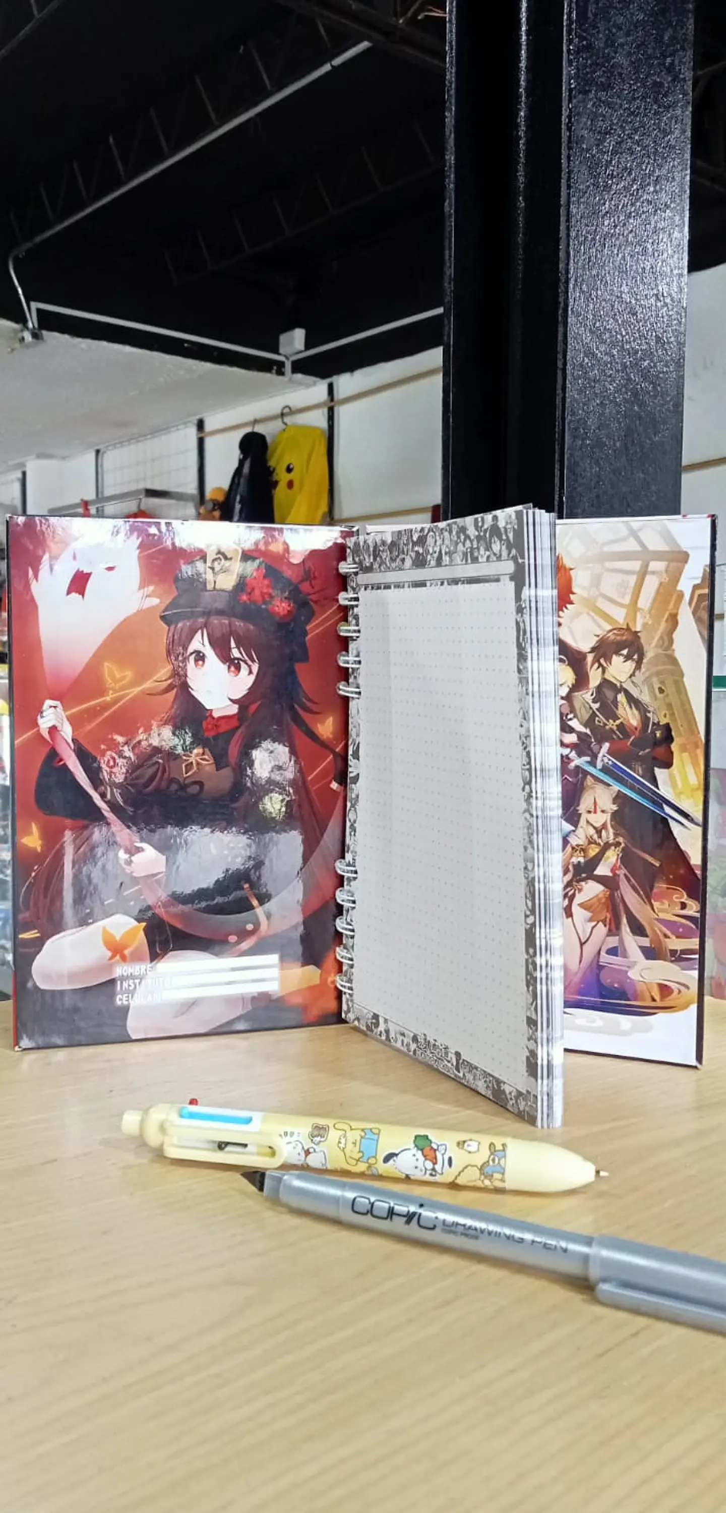 Hu tao - Genshin impact - Cuaderno 2